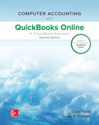 Computer Accounting with QuickBooks Online: A C... 1260389502 Book Cover
