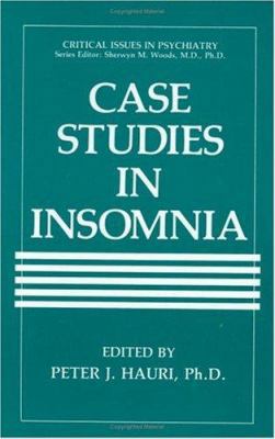 Case Studies in Insomnia 0306437910 Book Cover