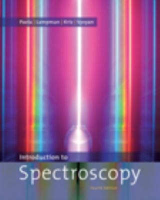 Introduction to Spectroscopy 0495114782 Book Cover