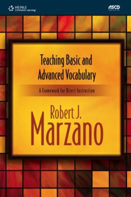 Teaching Basic and Advanced Vocabulary: A Frame... 1424067138 Book Cover