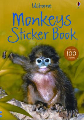 Monkeys Sticker Book 0794530044 Book Cover