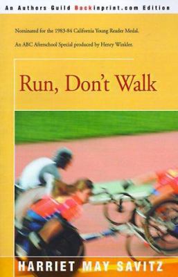 Run, Don't Walk 059500346X Book Cover