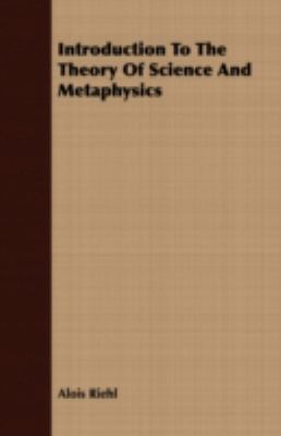 Introduction to the Theory of Science and Metap... 1408649411 Book Cover
