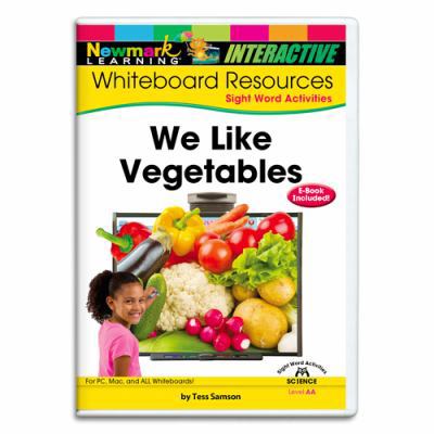 CD-ROM We Like Vegetables Interactive Whiteboard CD Book