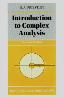 Introduction to Complex Analysis 0198534280 Book Cover
