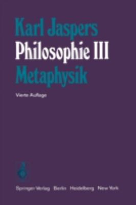 Philosophie: III Metaphysik [German] 3540063250 Book Cover