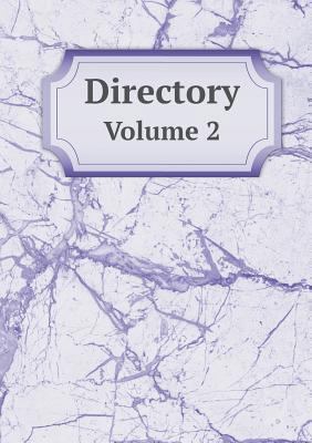 Directory Volume 2 5518827547 Book Cover