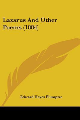 Lazarus And Other Poems (1884) 1104097664 Book Cover