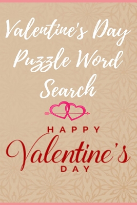 Valentine's Day puzzle Word Search Happy Valent... [Large Print] 1655287125 Book Cover