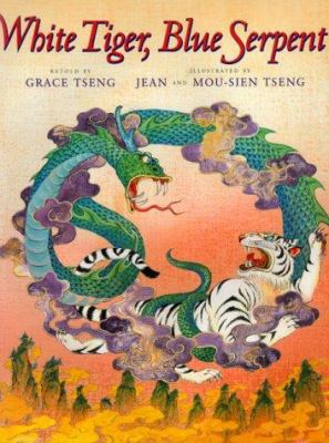 White Tiger, Blue Serpent 0688125158 Book Cover