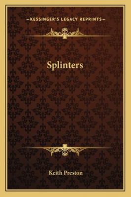 Splinters 1163257745 Book Cover