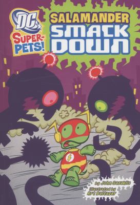 Salamander Smackdown (DC Super-Pets! (Paperback)) 1406236632 Book Cover