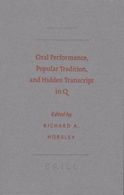 Oral Performance, Popular Tradition, and Hidden... 9004151206 Book Cover