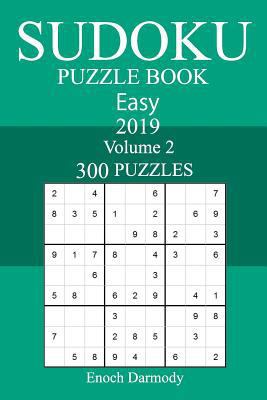 300 Easy Sudoku Puzzle Book 2019 1719290040 Book Cover