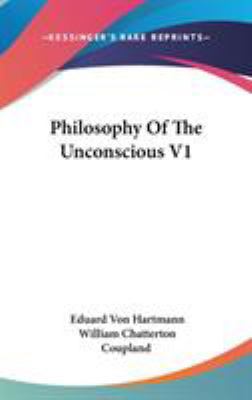 Philosophy Of The Unconscious V1 0548152683 Book Cover