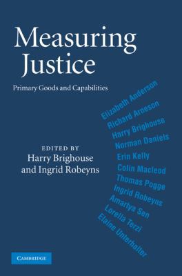 Measuring Justice 0521884519 Book Cover
