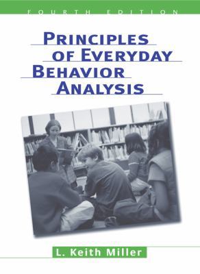 Principles of Everyday Behavior Analysis B007YTMITQ Book Cover