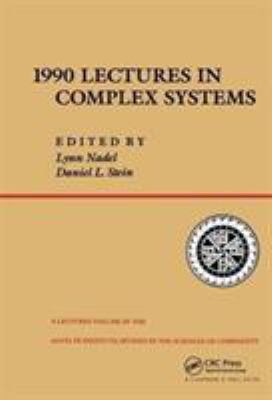 1990 Lectures in Complex Systems 0201525755 Book Cover