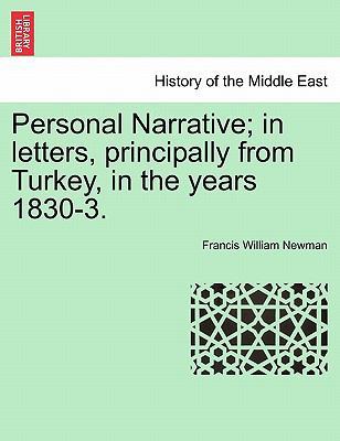 Personal Narrative; In Letters, Principally fro... 1241527237 Book Cover