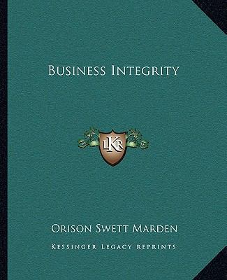 Business Integrity 1162861630 Book Cover