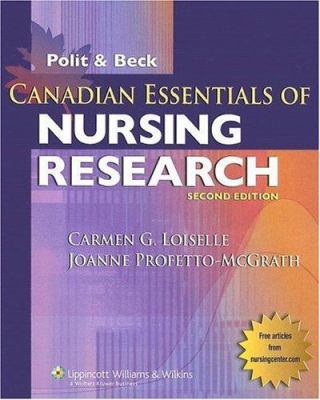 Canadian Essentials of Nursing Research [With C... 0781784166 Book Cover