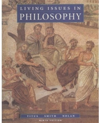 Living Issues in Philosophy 0195155092 Book Cover