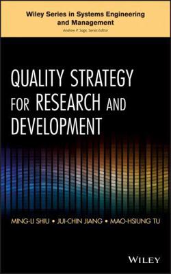 Quality Strategy for Research and Development 111848763X Book Cover
