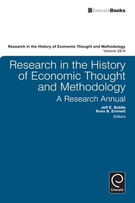 Research in the History of Economic Thought and... 0857240595 Book Cover