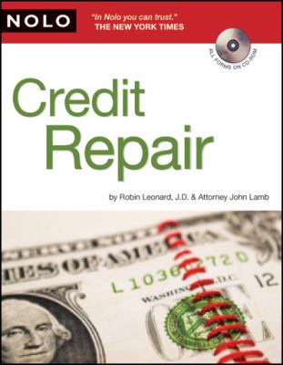 Credit Repair [With CDROM] 1413310192 Book Cover