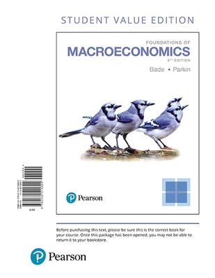 Foundations of Macroeconomics 0134515897 Book Cover