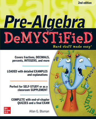 Pre-Algebra Demystified B00A2KD5IC Book Cover