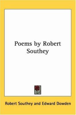 Poems by Robert Southey 1417940166 Book Cover