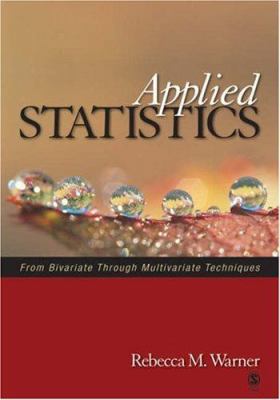 Applied Statistics: From Bivariate Through Mult... 0761927727 Book Cover