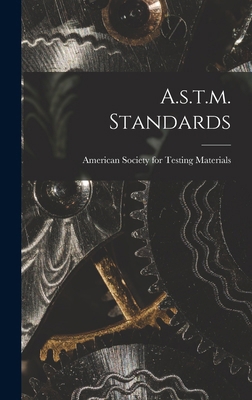 A.s.t.m. Standards 1016525362 Book Cover