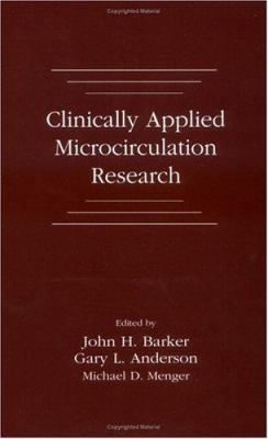 Clinically Applied Microcirculation Research 0849348706 Book Cover
