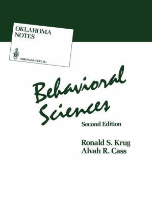 Behavioral Sciences (Oklahoma Notes) 0387963332 Book Cover