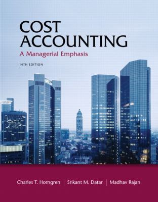 Cost Accounting 0132109174 Book Cover