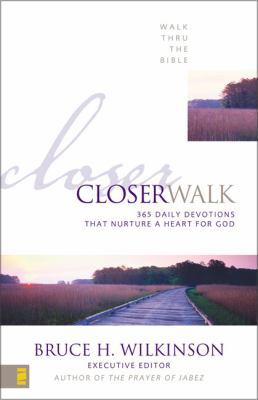 Closer Walk: 365 Daily Devotions That Nurture a... 0310542219 Book Cover