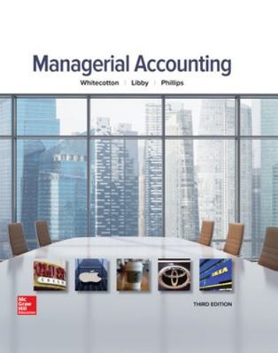 Managerial Accounting 0077826485 Book Cover
