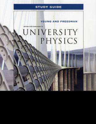 Study Guide for University Physics Vol 1 0321500334 Book Cover