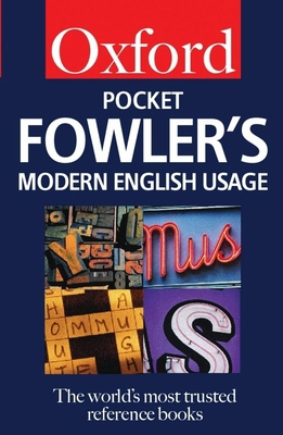 Pocket Fowler's Modern English Usage 0198604122 Book Cover