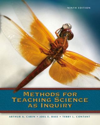 Methods for Teaching Science As Inquiry 0131180053 Book Cover