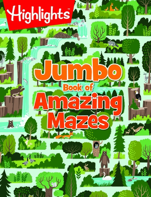 Jumbo Book of Amazing Mazes: Maze Puzzle Book f... 1629798843 Book Cover
