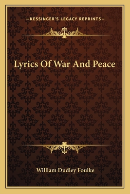 Lyrics Of War And Peace 116370802X Book Cover