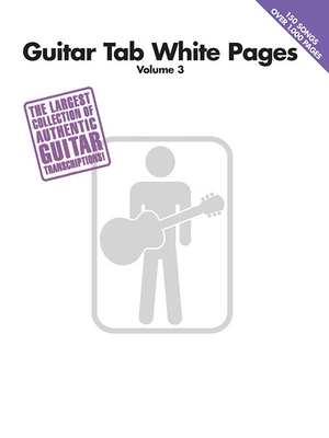 Guitar Tab White Pages Volume 3 1423400054 Book Cover