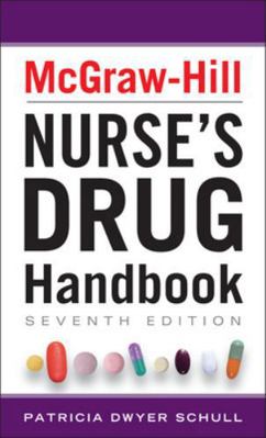 McGraw-Hill Nurse's Drug Handbook 0071799427 Book Cover