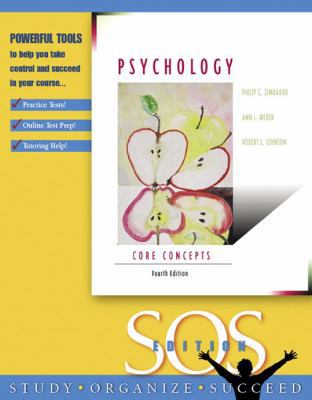 Psychology: Core Concepts 0205455859 Book Cover