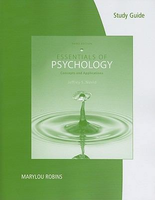 Study Guide for Nevid’s Essentials of Psycholog... 1111304793 Book Cover