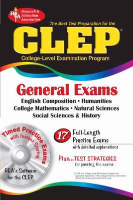 CLEP General Exams W/ CD-ROM [With CDROM] 0878912754 Book Cover