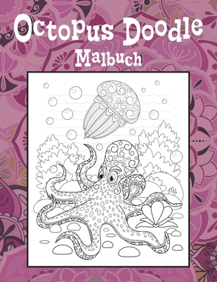 Octopus Doodle - Malbuch [German] B087SFTB8K Book Cover
